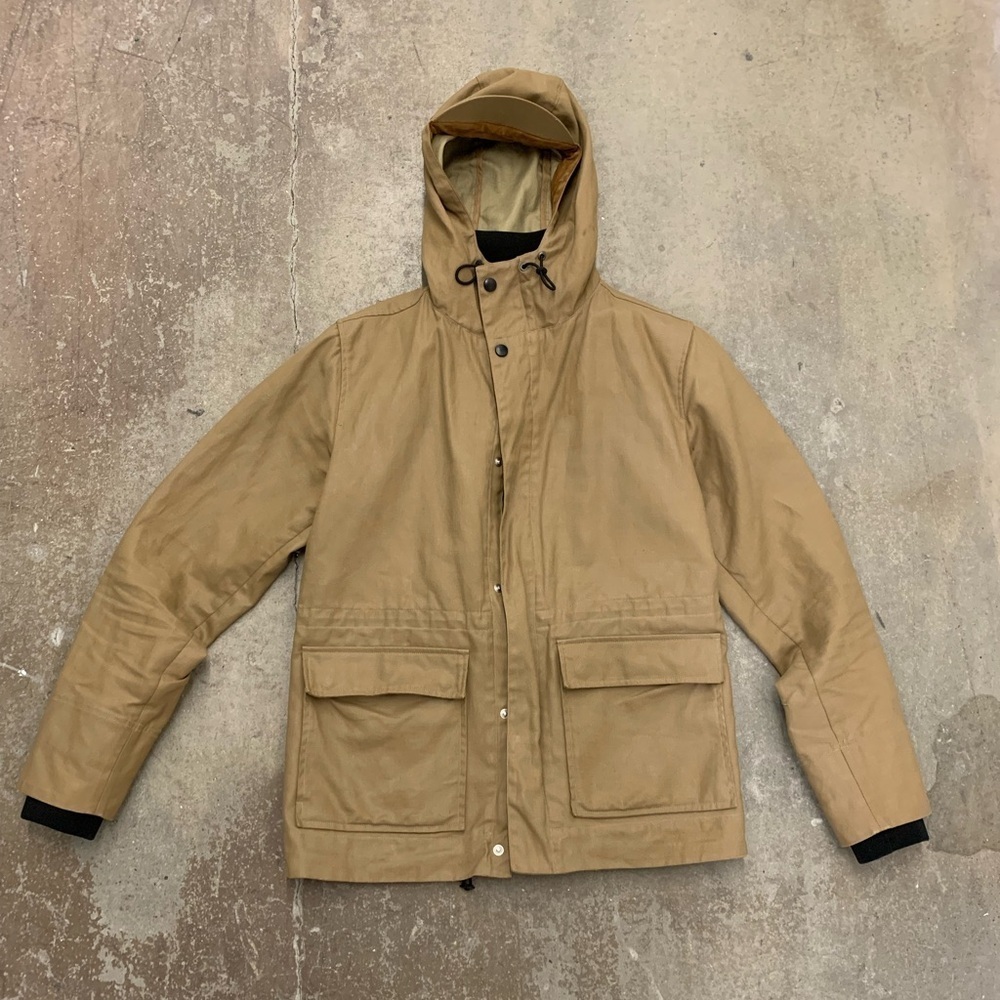 Norse projects waxed light jacket